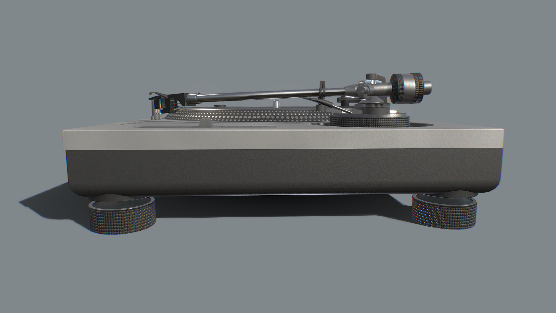 TECHNICS sl1200mk3d ② Technics SL1200 MK2 Turntable - 3D model by Prelight Media